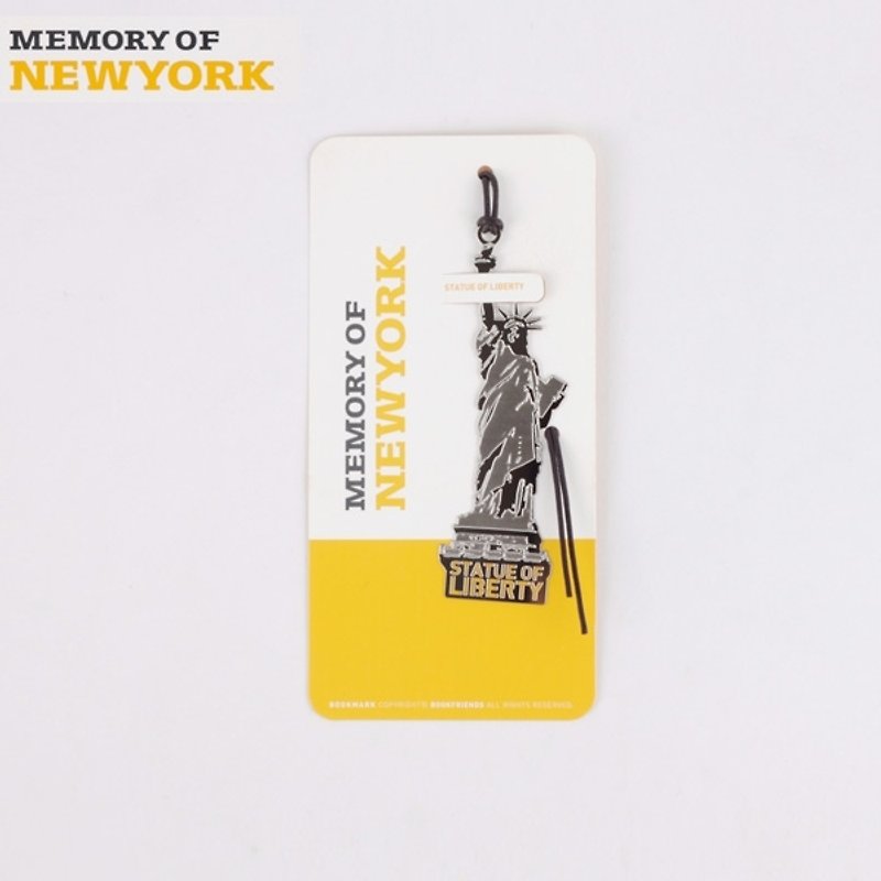 Dessin x Bookfriends-Memory styling bookmark - New York, BZC34663 - อื่นๆ - โลหะ สีเหลือง