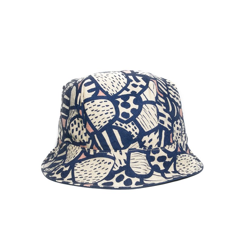 ☃ Snowman in the Meadows | hexagonal-sided hat | Free Shipping - Hats & Caps - Paper Blue