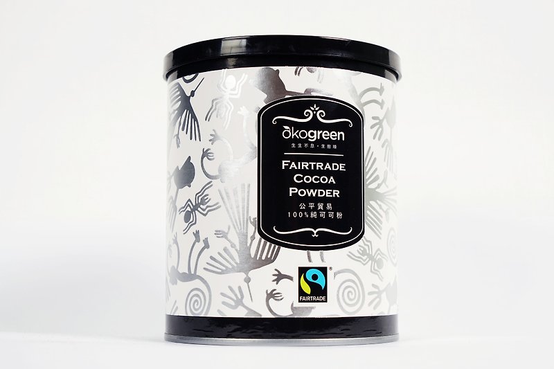 Hot NO1 ♛ [Green] Eco Fair Trade 100% pure cocoa powder ◆ Peruvian origin direct delivery ◆ 300g ◆ 2 tank group - ช็อกโกแลต - อาหารสด 