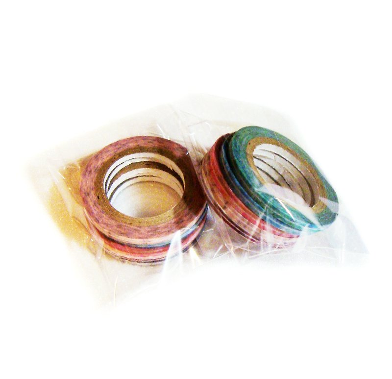 Bleeding kit C- paper tape - Washi Tape - Paper Multicolor