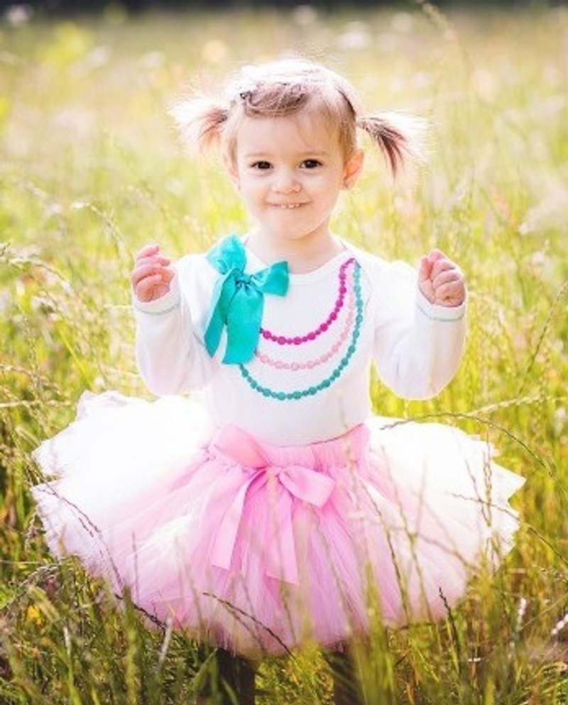 American Fake Necklace Covered Garment + Pink TUTU Set - Other - Other Materials Pink