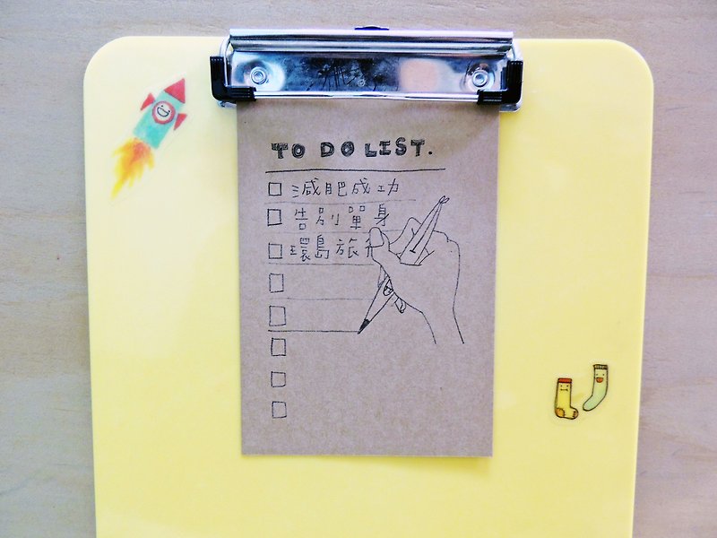 ✦ TO DO LIST ✦ Postcards - Cards & Postcards - Paper Multicolor