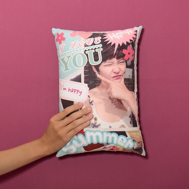 【Fun Print】 magazine style pillow (customize) - หมอน - วัสดุอื่นๆ 