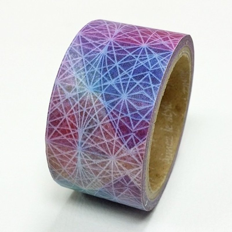Aimez le style 28mm and paper tape (05137 Sky Light - Spring) - Washi Tape - Paper Multicolor