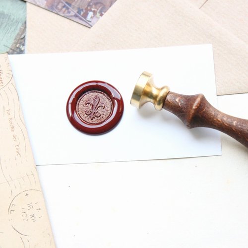 Sealing Wax Stamp Set w/a wax- Cosmos - Shop REWENTUNG Stamps & Stamp Pads  - Pinkoi