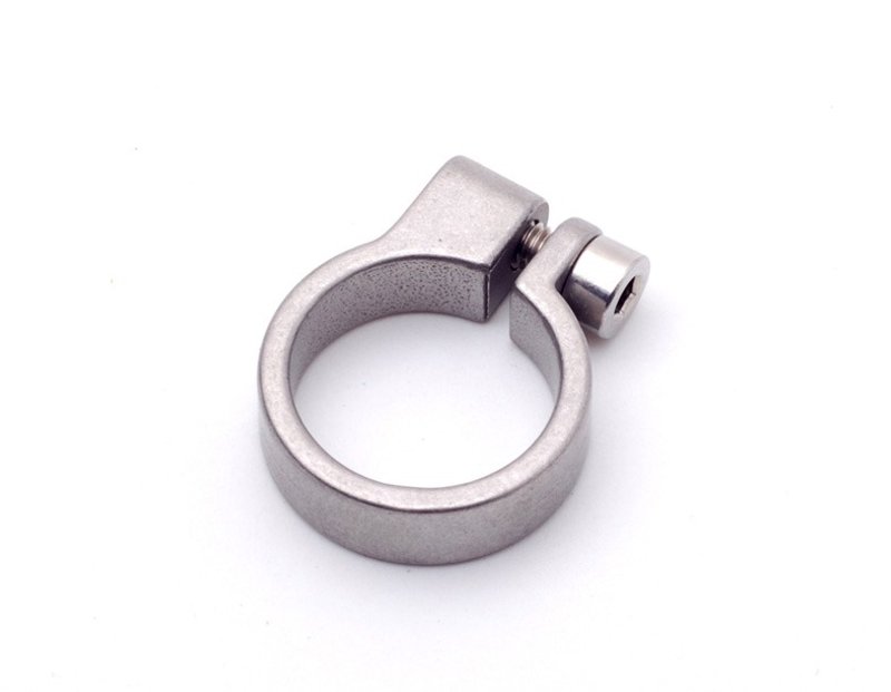 Drilling Lab - CLAMP stainless steel ring Type B (Silver) - General Rings - Other Metals 