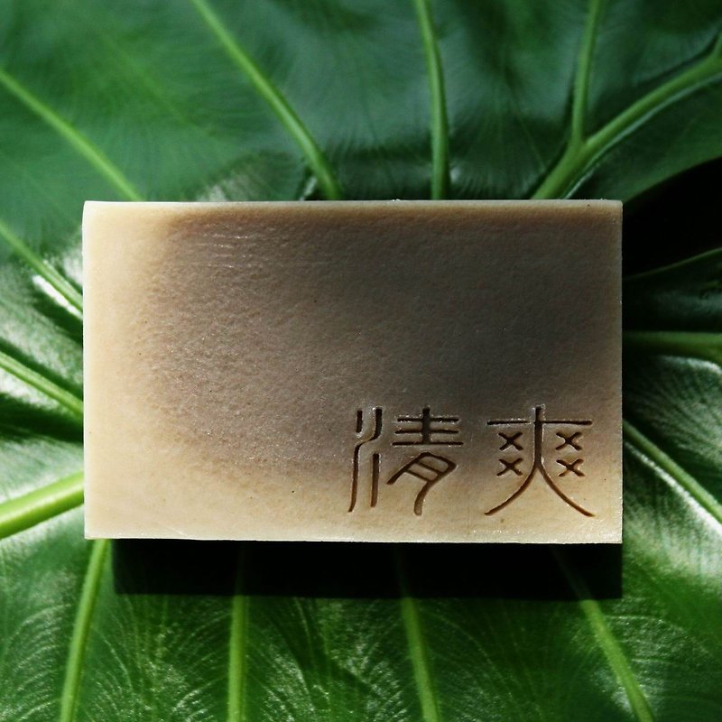 [Monga Soap] Refreshing Soap - Refreshing and Comfortable/Face Oily/Handmade Soap/Face Wash - Facial Cleansers & Makeup Removers - Other Materials Brown