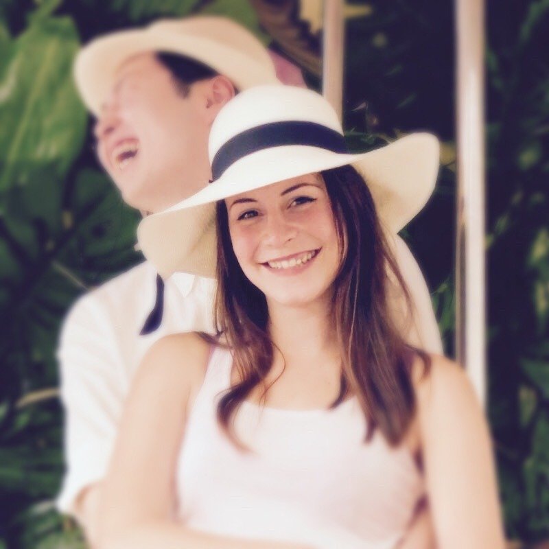 白色純手工氣質淑女草帽Panama Hat - SUN WHITE - 帽子 - 植物．花 白色