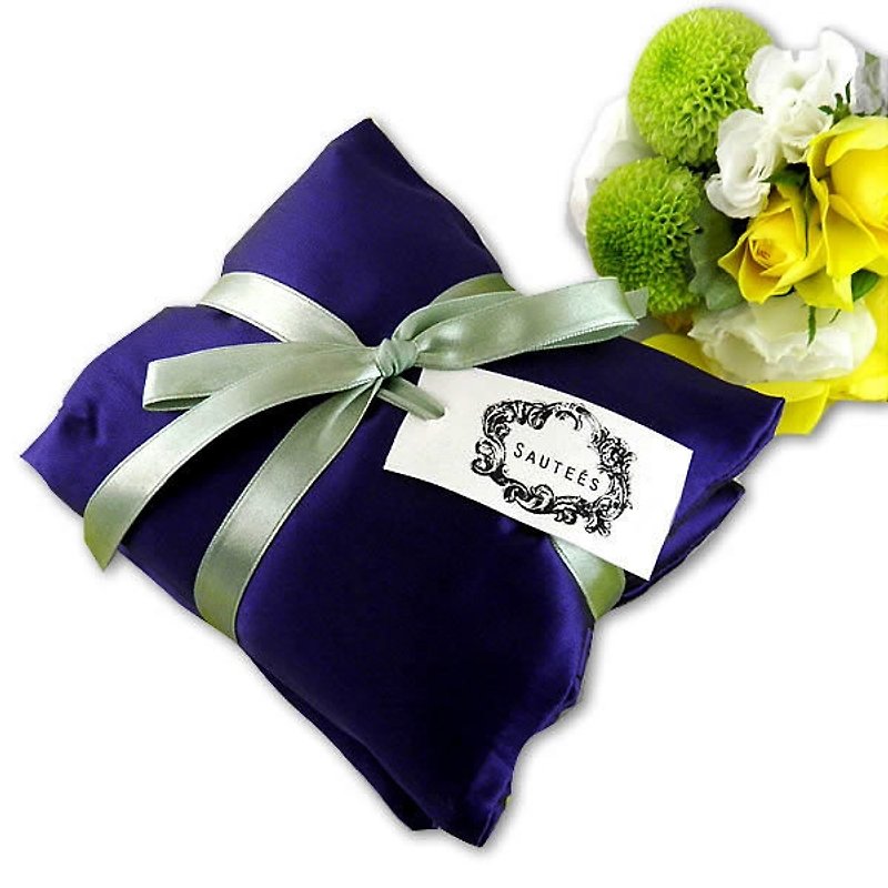 Fast Happiness SPA Warm Hot Pack (L-size vanilla-flavored purple pure silk) - อื่นๆ - พืช/ดอกไม้ สีม่วง