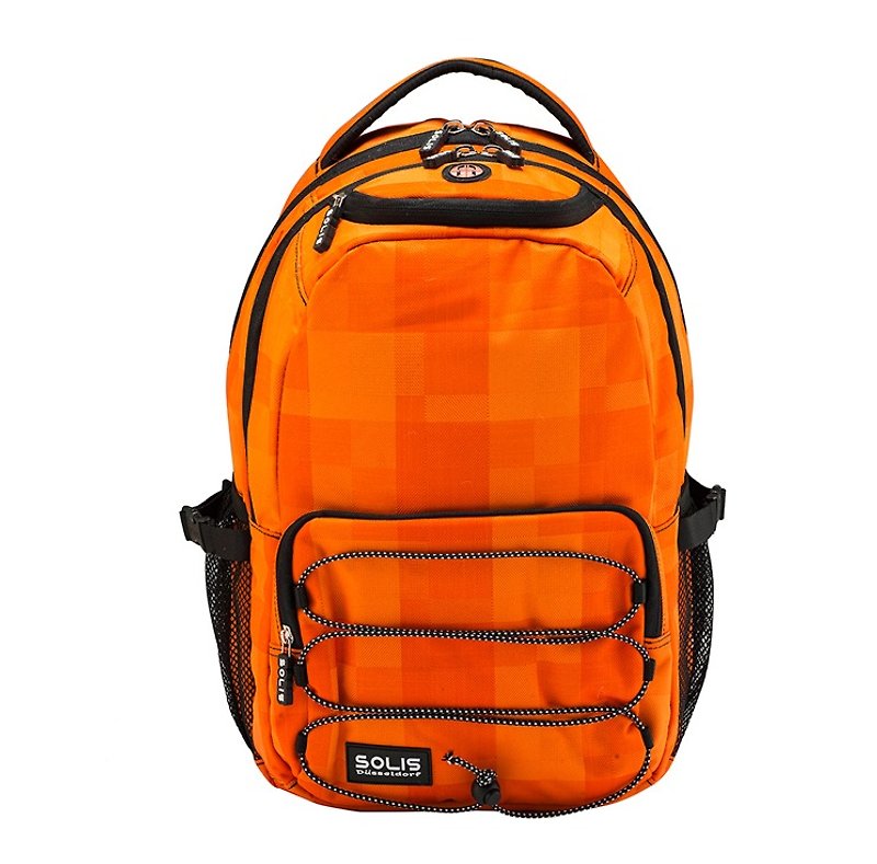 SOLIS Magic Show Series │13'' Drawstring Laptop Backpack│Orange - Laptop Bags - Other Materials Orange