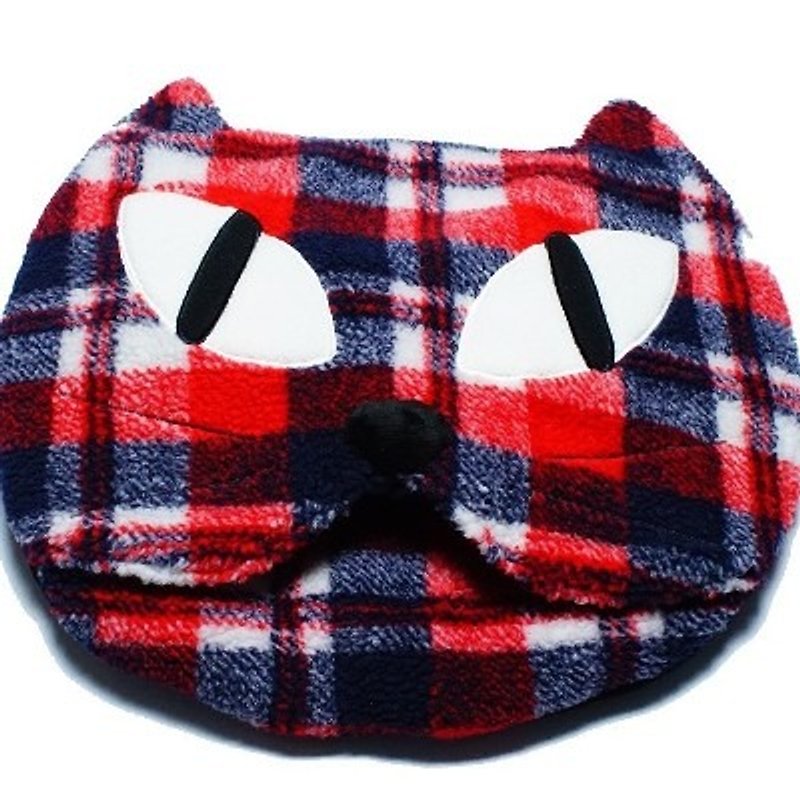Noafamily, Noah big eyes cat checkered journey of winter mats _R (H672-R) - Other - Other Materials Multicolor