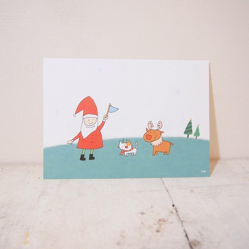 Departure ➪ Christmas - Cards & Postcards - Paper Multicolor