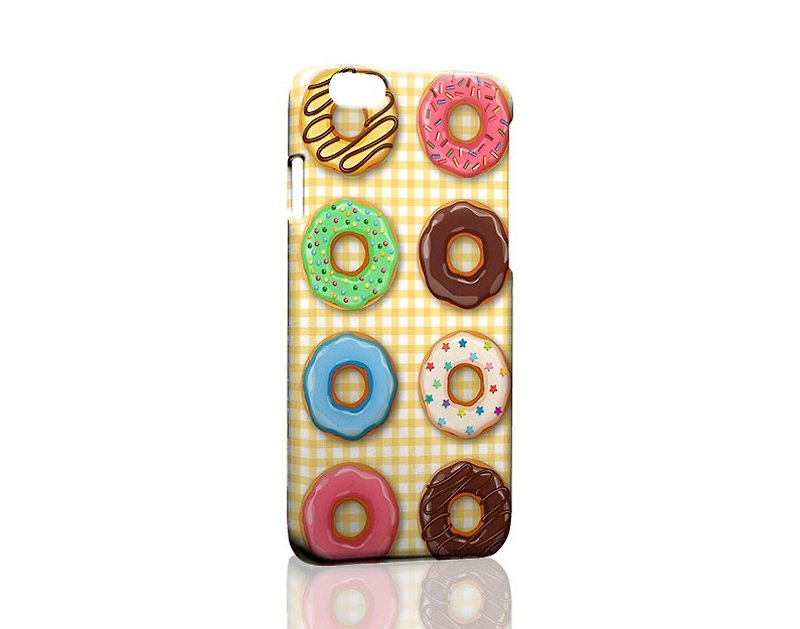 Rows of donuts ordered Samsung S5 S6 S7 note4 note5 iPhone 5 5s 6 6s 6 plus 7 7 plus ASUS HTC m9 Sony LG g4 g5 v10 phone shell mobile phone sets phone shell phonecase - เคส/ซองมือถือ - พลาสติก สีเหลือง