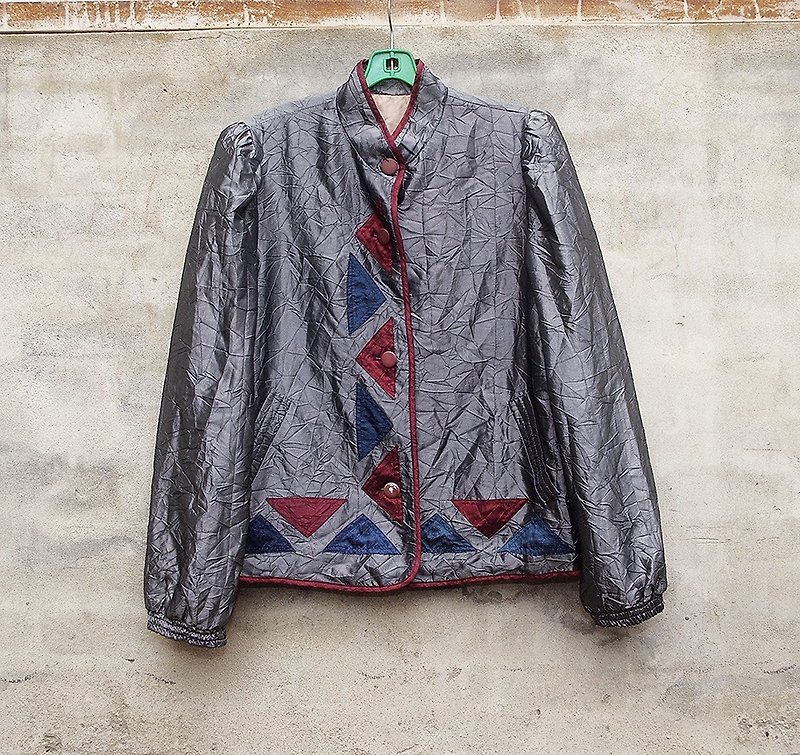 Vintage coat - เสื้อแจ็คเก็ต - วัสดุอื่นๆ สีเทา