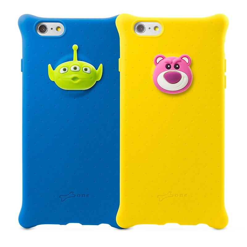 Bone Toy Story iPhone 6 / 6S Plus Bubble Sleeve - bear hug Brother / three aliens - Phone Cases - Silicone Multicolor