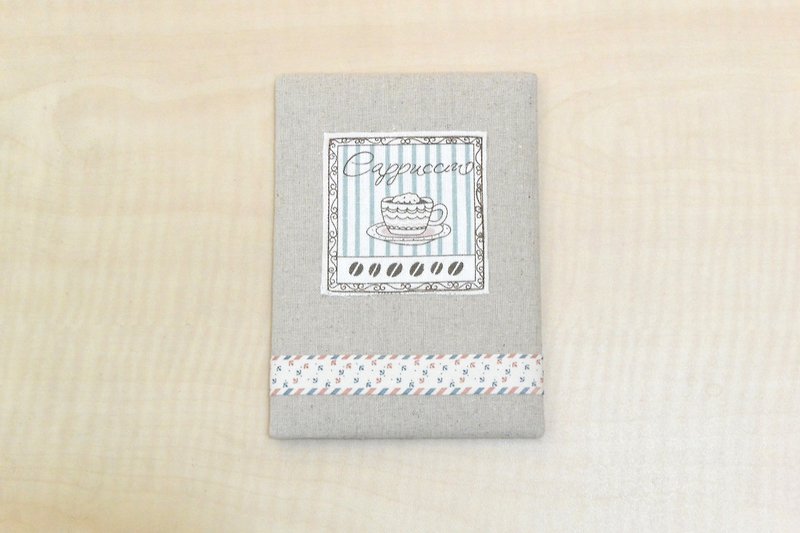手触りの布カード・ユニバーサルカード・カプチーノ - カード・はがき - その他の素材 カーキ