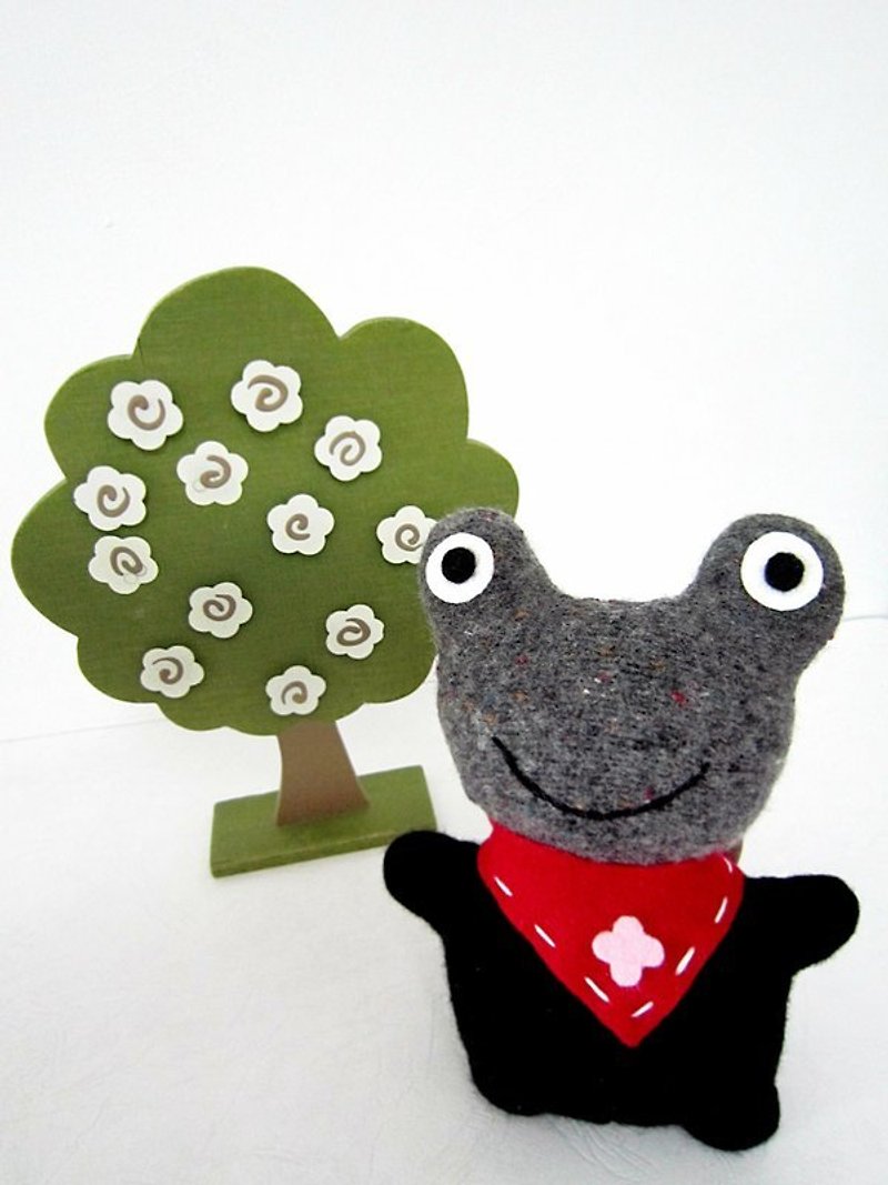 Leide Frog of Forest Story - ตุ๊กตา - วัสดุอื่นๆ 