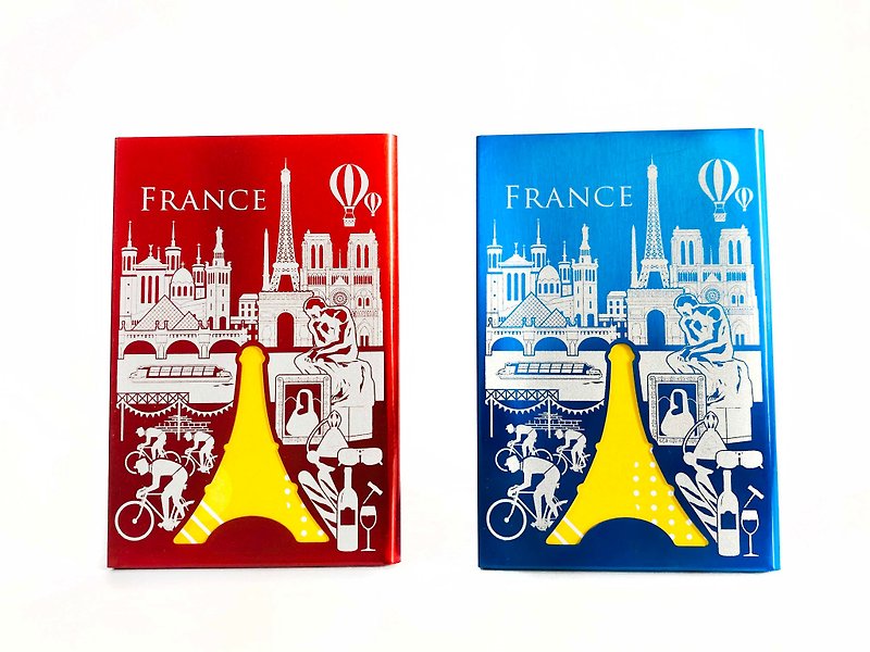名片盒│2色│法國│ - 卡片套/卡片盒 - 不鏽鋼 多色