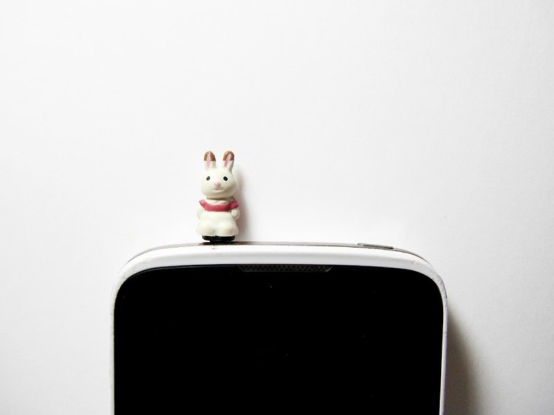Miss Bunny _ dust plug - Other - Plastic White