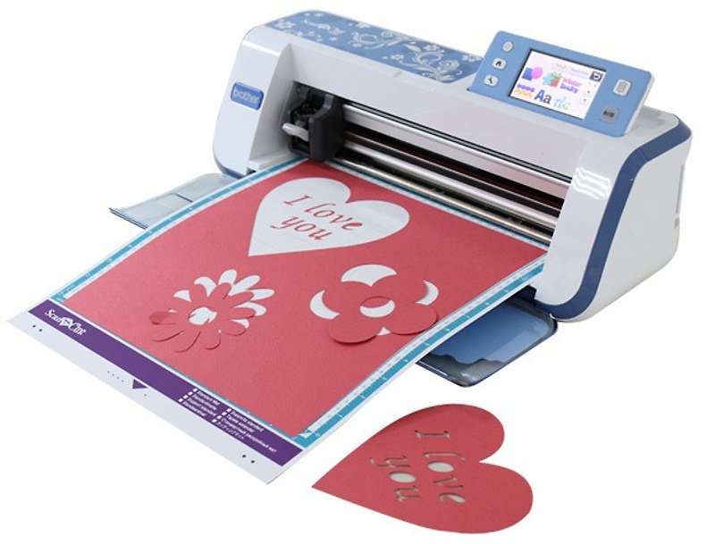 Japan brother ScanNcut CM550DX Saotu cutting machine DIY hand made arts, paper sculpture, paper model, die cutter machine, classroom layout, the venue layout, photo frames United States Code, game room layout, posters lace, punchers, shape, material packag - อื่นๆ - วัสดุอื่นๆ สีน้ำเงิน