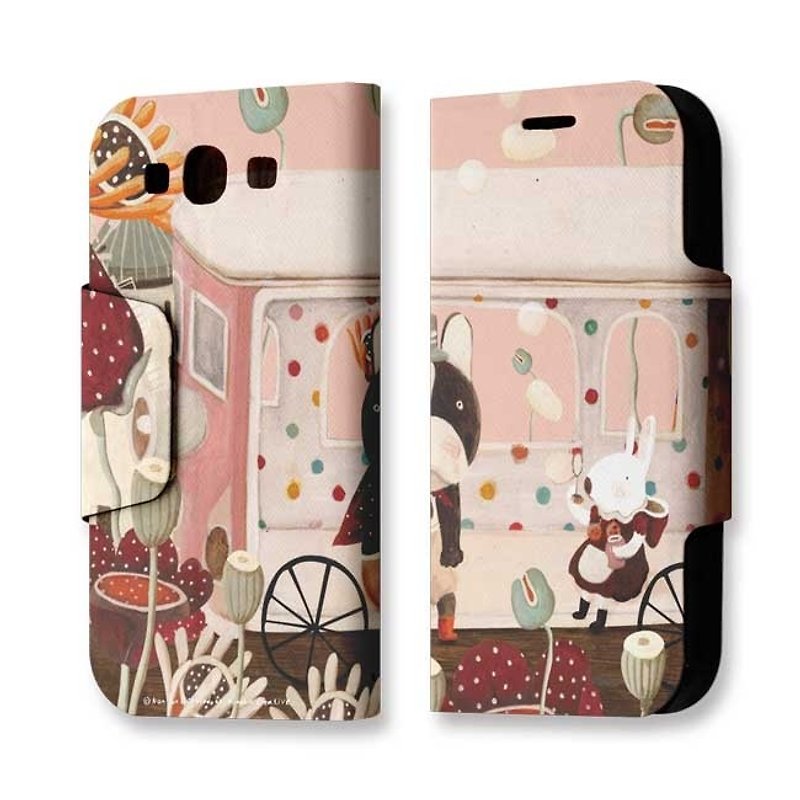 Galaxy S3 clamshell holster love PSIBS3-017 - Other - Genuine Leather Pink