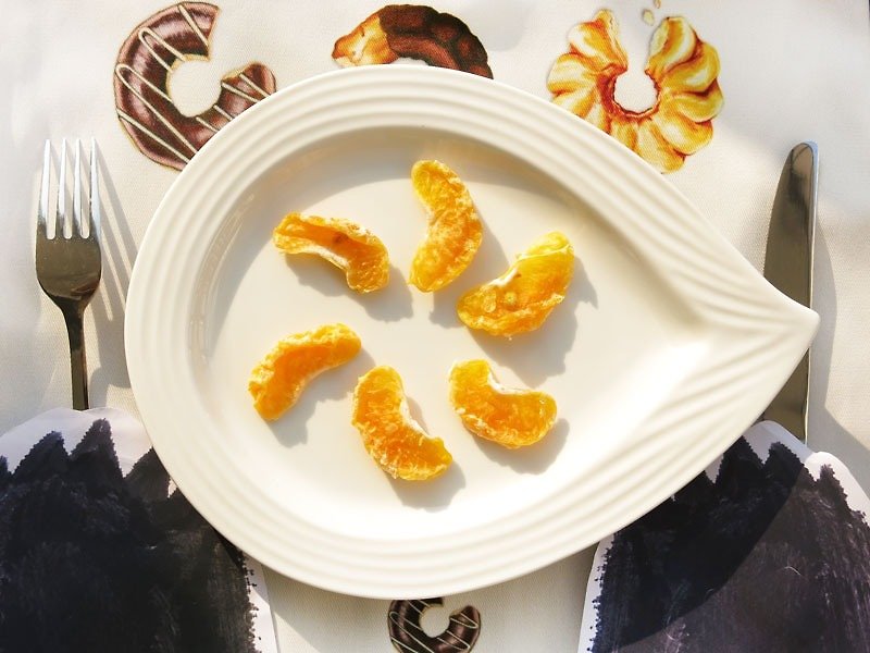 Happy Fruit Shop - Handmade dried orange happiness package - ผลไม้อบแห้ง - อาหารสด สีส้ม