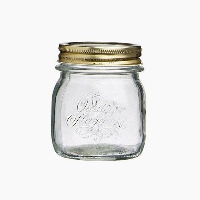250cc tank [MSA] retro salad special glass engraving glass jars Salad Snacking necessary tank salad SALAD in a JAR jam jar (excluding drinks fruit without straw) - Other - Glass White