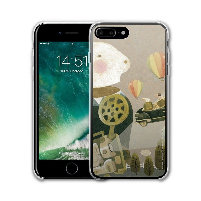 iPhone 6/7/8 Plus 原創設計保護殼 - 南君  PSIP-362 - 手機殼/手機套 - 塑膠 綠色
