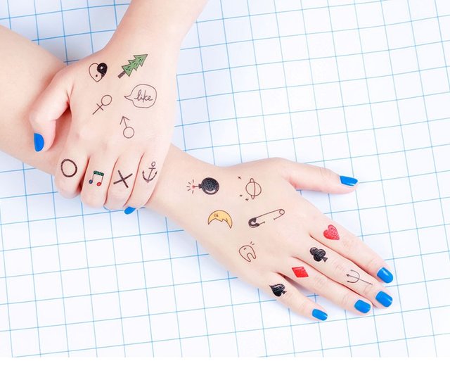 タトゥーステッカー-サプライズタトゥー - ショップ Surprise Tattoos ..., 画像サイズ:640x530