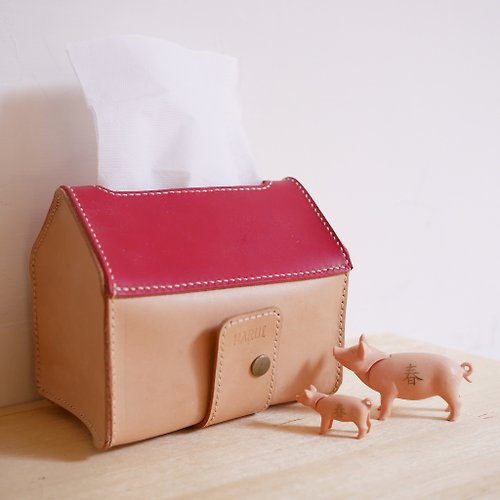 春猪工作室 Harui Studio 小人物的家 面紙盒