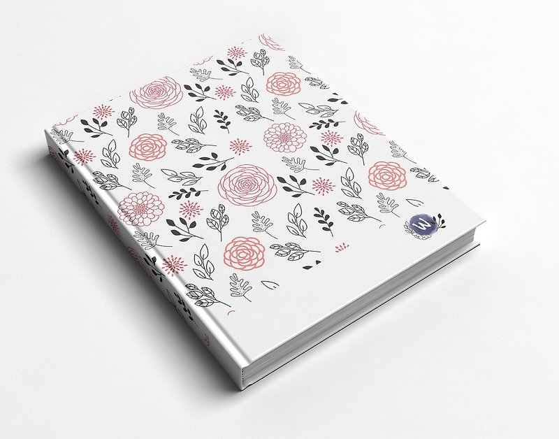Rococo Strawberry WELKIN Handmade_Handmade Book/Notebook/Handbook/Diary-Mantian Sakura - Notebooks & Journals - Paper Multicolor