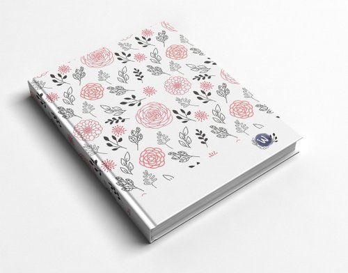𝓦𝓮𝓵𝓴𝓲𝓷 洛可可草莓手工書 洛可可草莓 WELKIN手創 手工書/筆記本/手帳/日記本-漫天櫻花