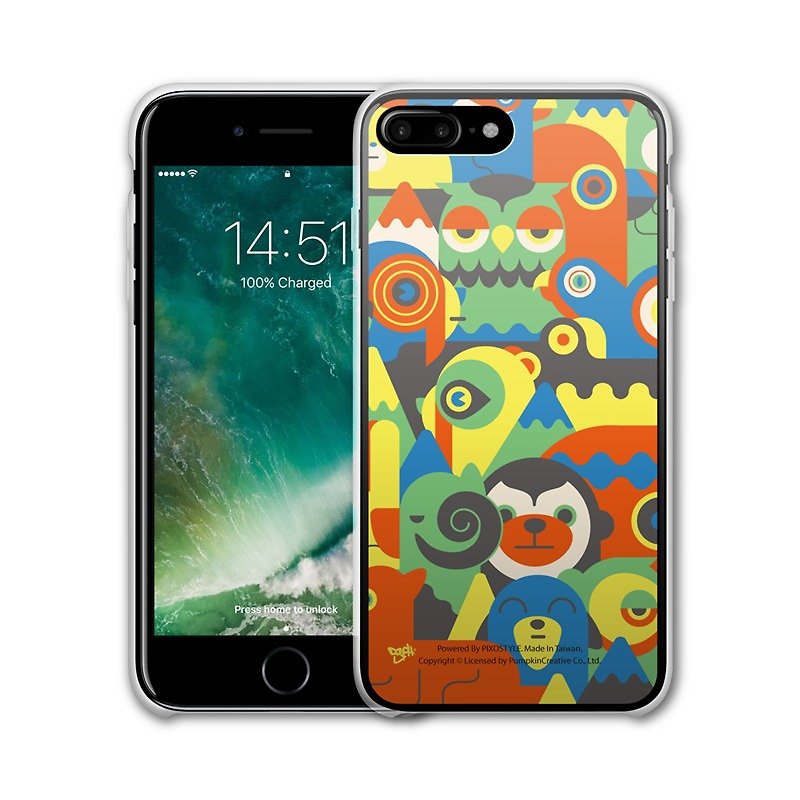 AppleWork iPhone 6/7/8 Plus Original Protective Case - DGPH PSIP-213 - Phone Cases - Plastic Multicolor