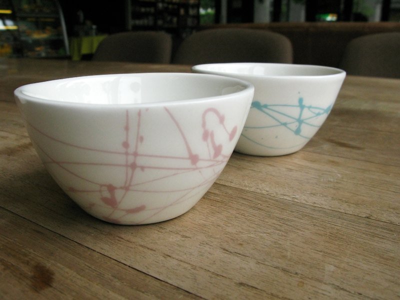 Splash series small bowl - ถ้วยชาม - เครื่องลายคราม หลากหลายสี
