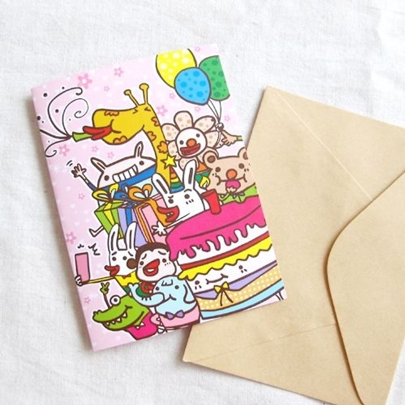 1212 play Design funny card - Birthday Forever - Cards & Postcards - Paper Pink