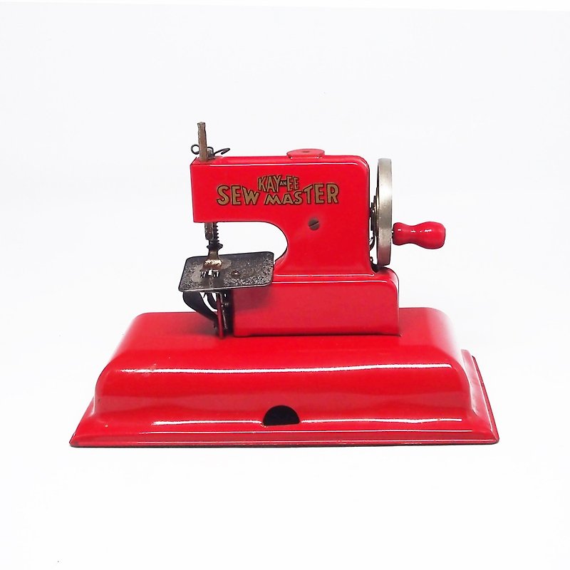 1940年代德國古董縫紉機 紅 - 其他 - 其他材質 紅色
