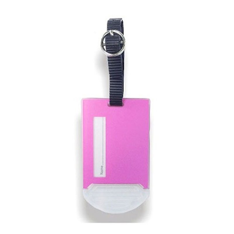 Organized Travel- Castle Series luggage tag (colorful powder) - Other - Plastic Pink