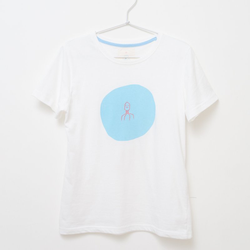 A cold! / Short-sleeved T-shirt - Women's T-Shirts - Other Materials White