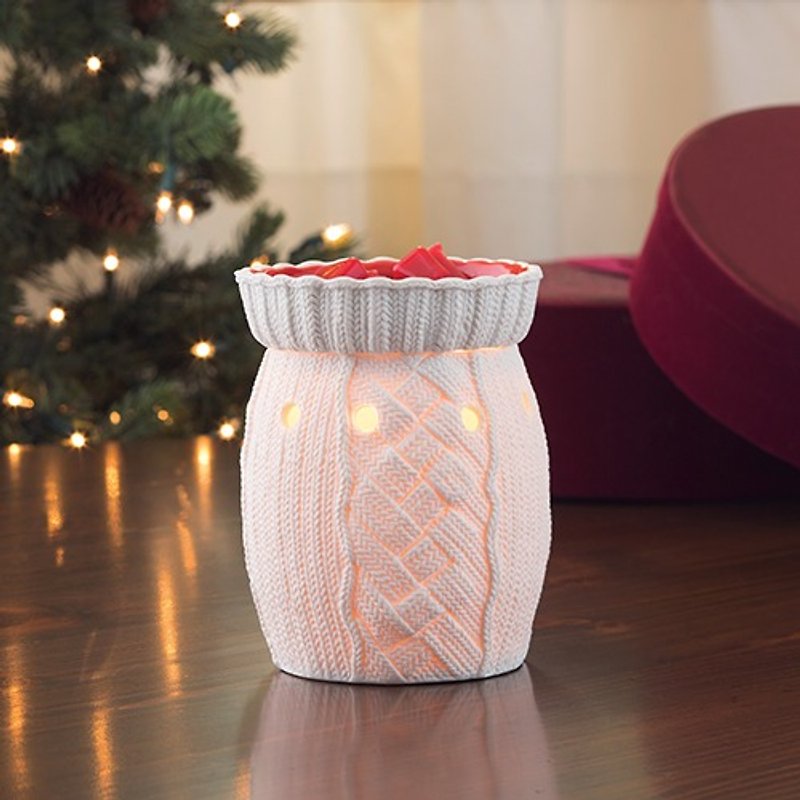 Holiday Sweater Illumination - Candles & Candle Holders - Other Materials White