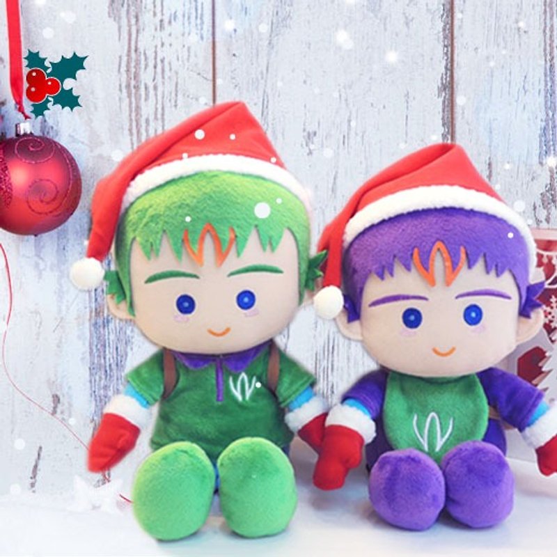 聖誕精靈絨毛玩偶特惠對組 winbrothers stuffed doll SET(Max's) - 玩偶/公仔 - 其他材質 