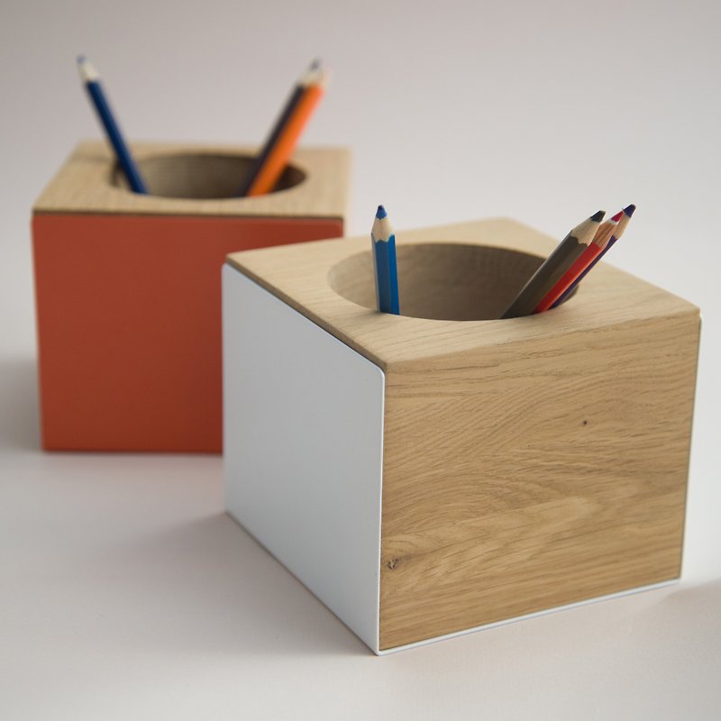 UP Tower strives for high design pencils - white - Pen & Pencil Holders - Wood White