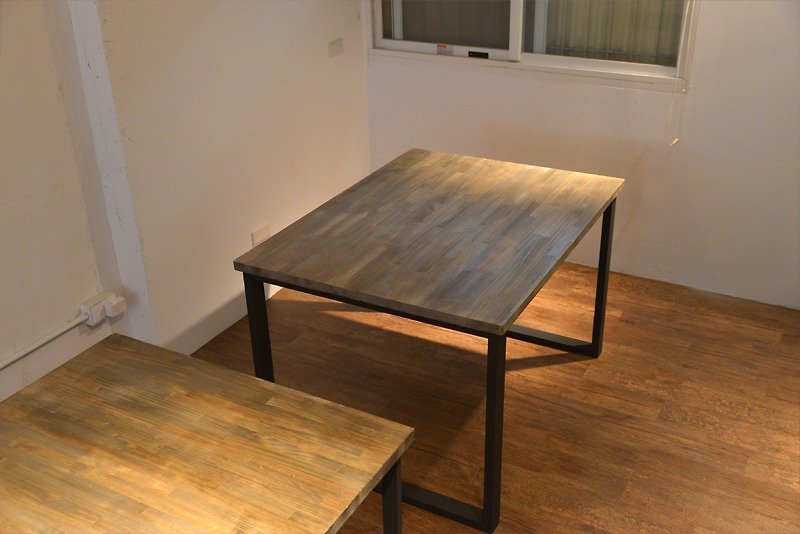LOFT風刷舊復古書桌/餐桌 - 其他 - 其他材質 咖啡色