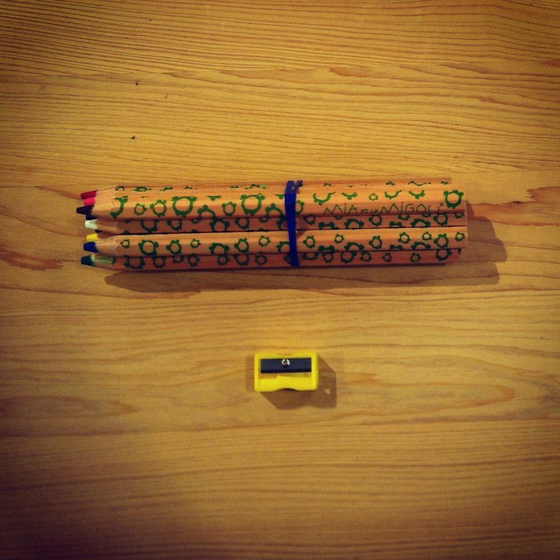 French Le Migou colored pencil set - อื่นๆ - ไม้ สีนำ้ตาล