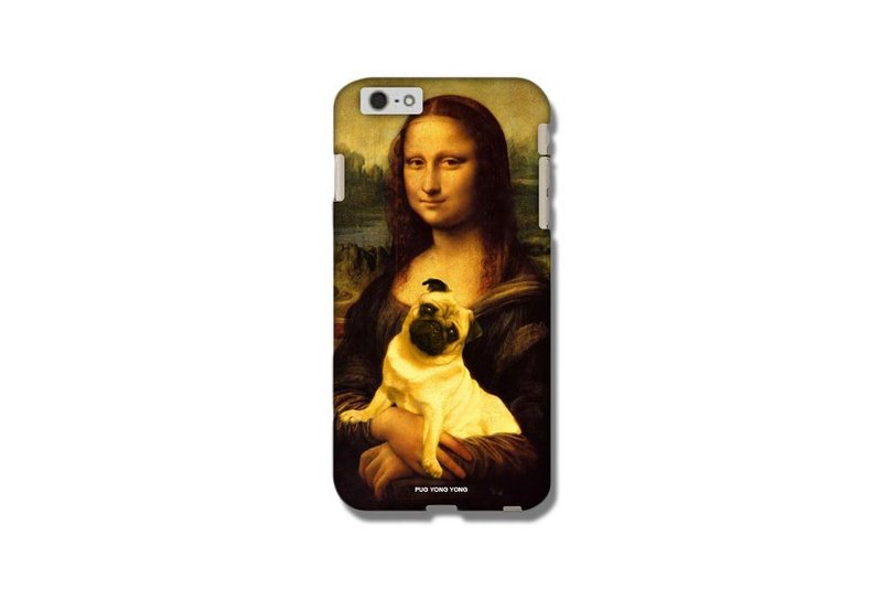 [ YONG ] Mona Lisa & Pug iPhone6 Case - Phone Cases - Plastic Multicolor