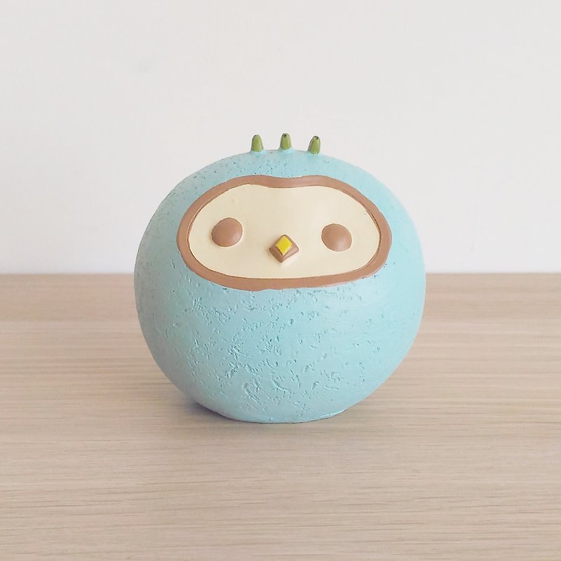 Owl tabletop decoration - Items for Display - Resin Blue