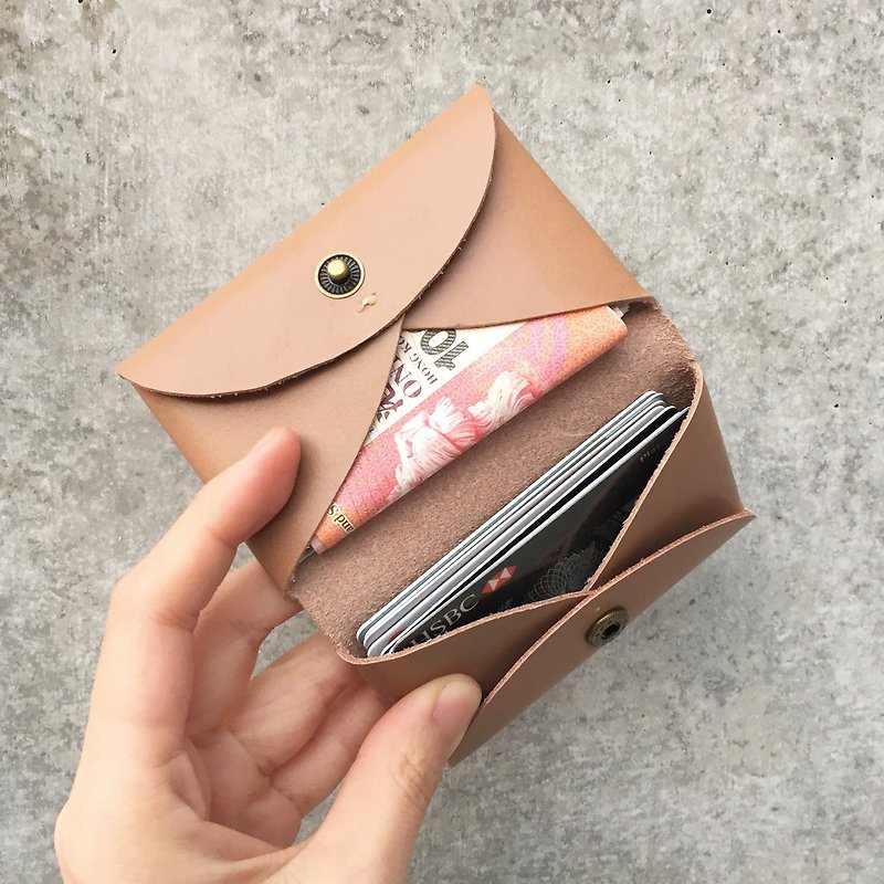 DUKE 卡片 證件套 兩用 - 長短皮夾/錢包 - 真皮 黑色