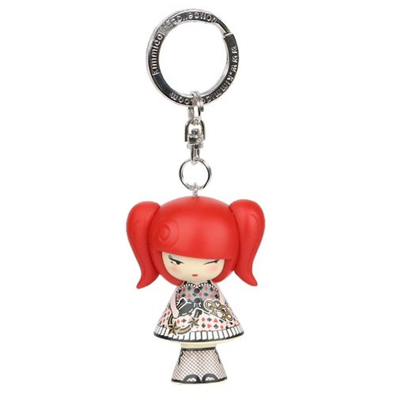 And love dolls keychain lucky Tracy - พวงกุญแจ - พลาสติก สีแดง