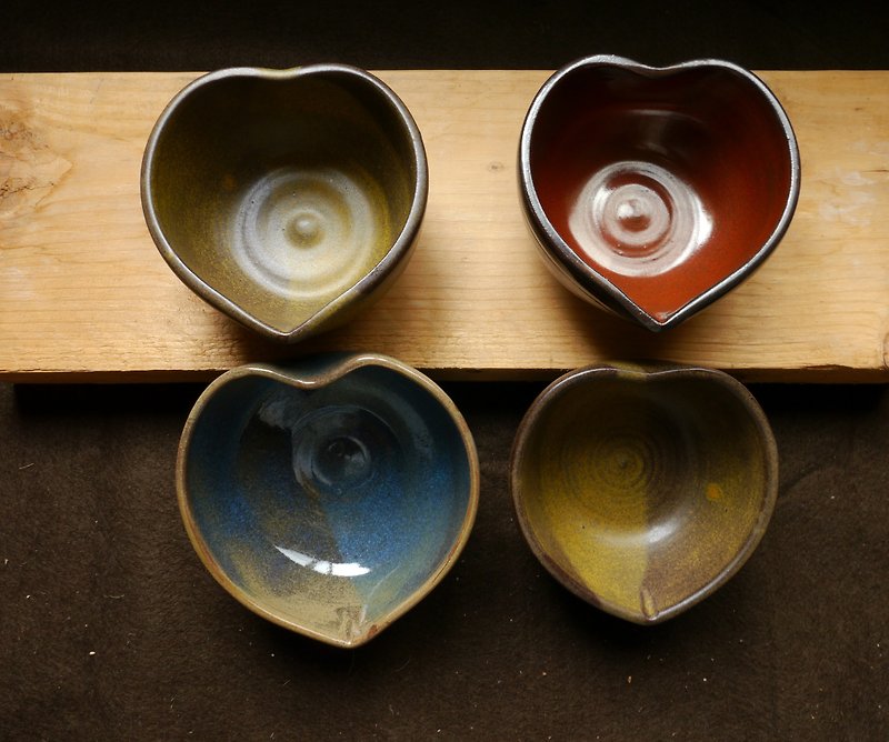 "愛"簡單(小小心型杯)二入 - 花瓶/陶器 - 其他材質 