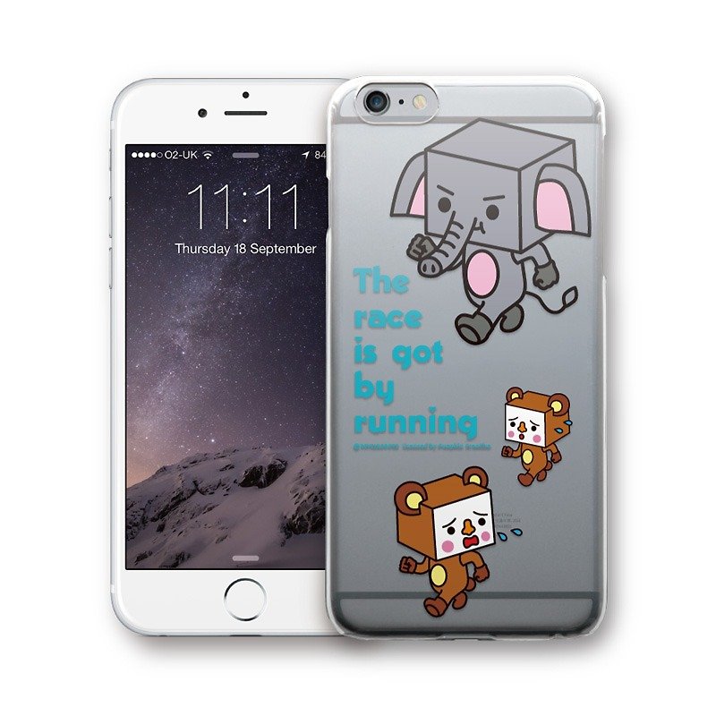 AppleWork iPhone 6/6S/7/8 原創設計保護殼 - 親子豆腐 PSIP-329 - 手機殼/手機套 - 塑膠 多色