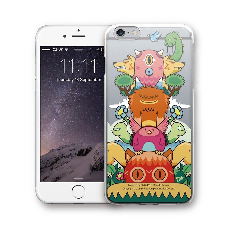 AppleWork iPhone 6 / 6S / 7/8 Original Design Case - DGPH PSIP-215 - เคส/ซองมือถือ - พลาสติก หลากหลายสี